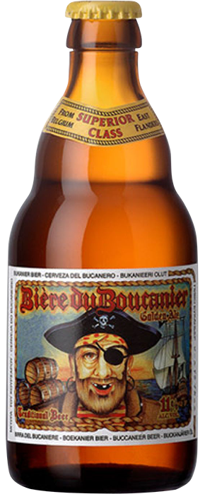 bottiglia birra boucanier golden ale 33 cl