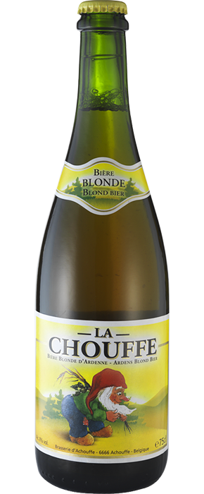 bottiglia birra chouffe blonde 75 cl