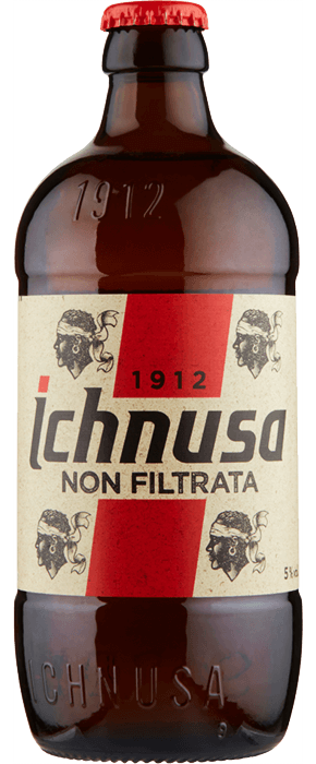 bottiglia birra ichnusa non filtrata 33 cl