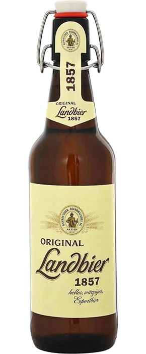 bottiglia birra landbier hell 1857 50 cl