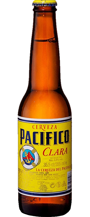 bottiglia birra pacifico clara 35,5 cl