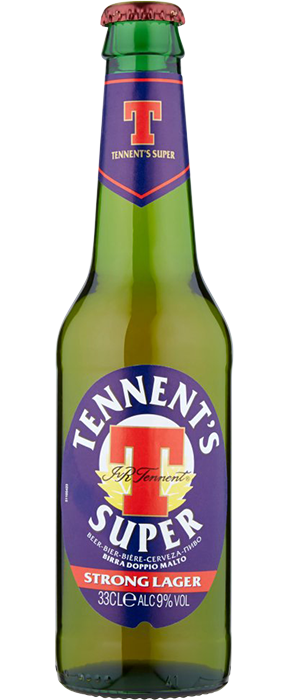 bottiglia birra tennen's super 33 cl