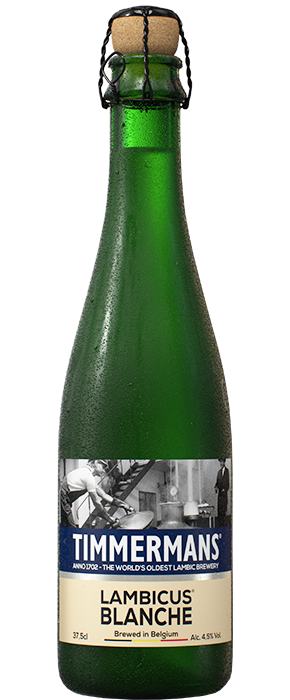 bottiglia birra timmermans lambicius blanche 37,5 cl