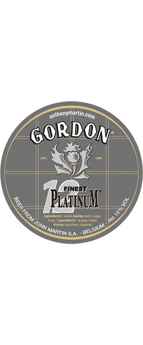immagine fusto birra gordon finest platinum 15 litri