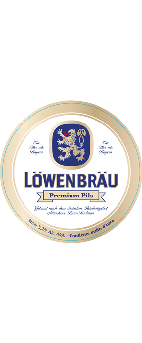 immagine fusto birra lowenbrau premium pils 30 litri