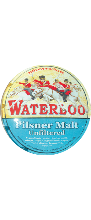 immagine fusto birra waterloo pilsner malt unfiltered 15 litri