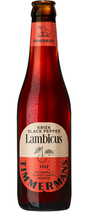 immagine bottiglia birra timmermans kriek black pepper 33 cl