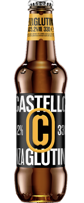 immagine castello senza glutine bottiglia 33 cl